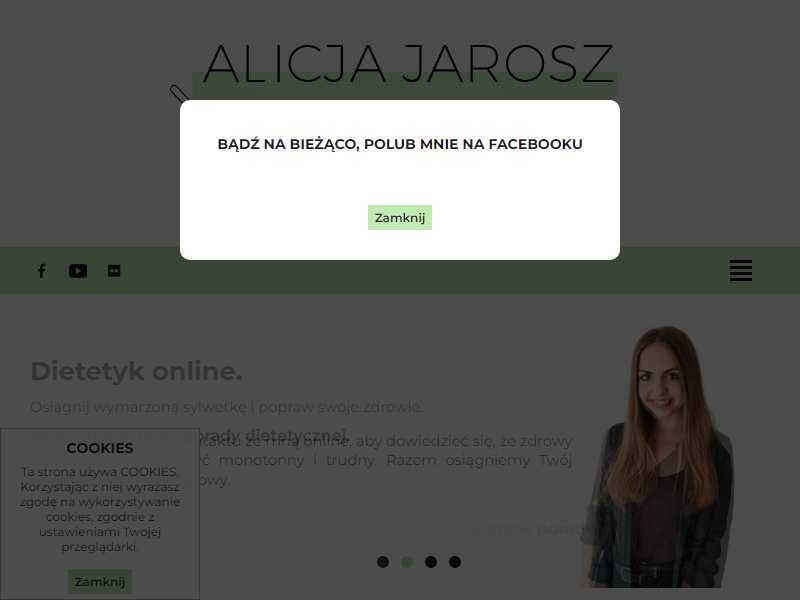 Dietetyk online - Alicja Jarosz