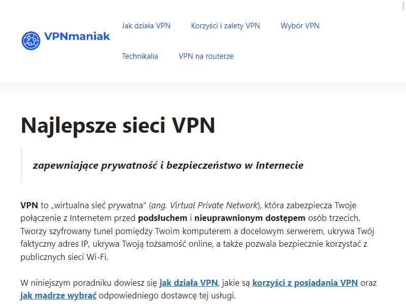 VPNmaniak